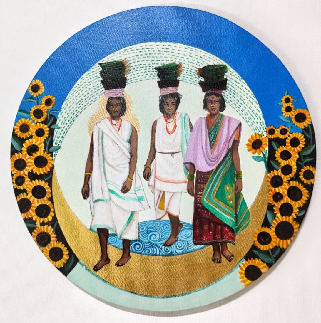People's Wall participatory project with indigenous women artists