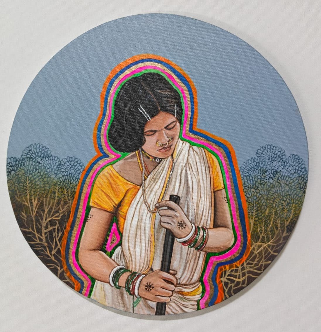 Woman with a Staff